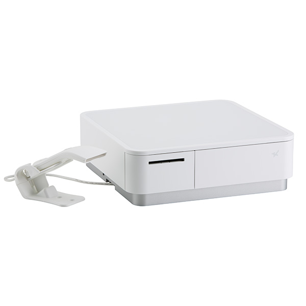 スター精密 mPOPバーコードリーダー付き/POP10-B1/ホワイト・ブラック