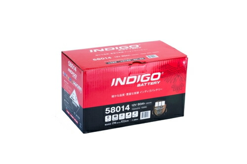 INDIGO インディゴバッテリー 欧州車用 CMF 58014 : カー用品卸問屋