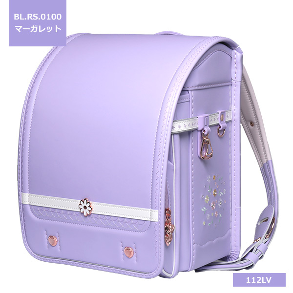 0100[Coulomb] クーロンランドセル女の子 最新ひなぎくモデル ツヤあり