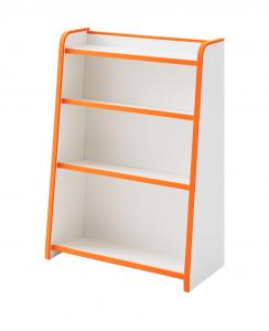 子供用収納 ソフト素材キッズファニチャーシリーズ 本棚 joy ジョイ スリムタイプ 家具 インテリア 住まい 生活用品 室内 家庭 収納 家具収納