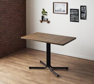 ダイニングテーブル ダイニング ヴィンテージカフェスタイルソファダイニングシリーズ ダイニングテーブル単品 W100