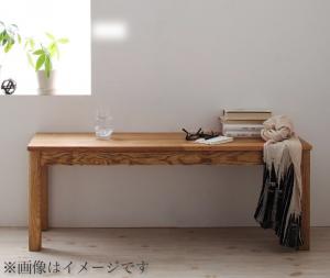 ベンチ ダイニング 総無垢材ワイドダイニングシリーズ ベンチ単品 オーク 3P 家具 インテリア 生活 日用品 室内 住宅 空間 デザイン スタイル