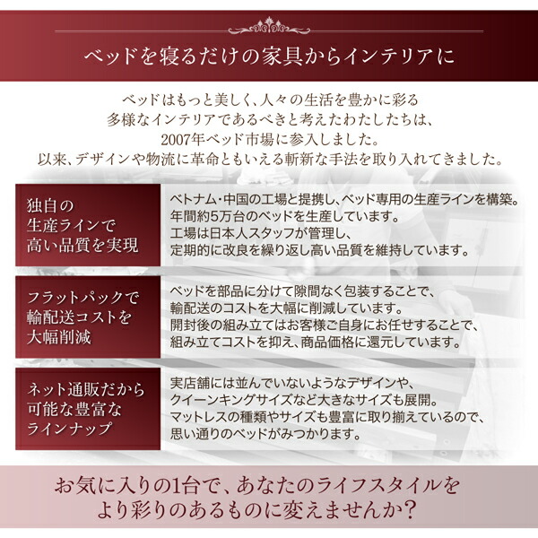 ロングセラー フロアベッド クイーン クイーンベッド 3人家族 2人 3人 棚付き 棚 コンセント付き コンセント モダンライト付き 北欧 ウォルナッ
