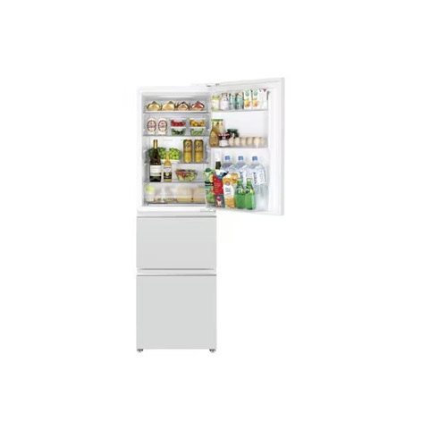 全国設置無料 アクア 冷蔵庫 AQR-31A | AQUA 冷蔵庫 309L 右開き 3ドア 幅54.2cm スタイリッシュデザイン 真ん中野菜室 Aの画像