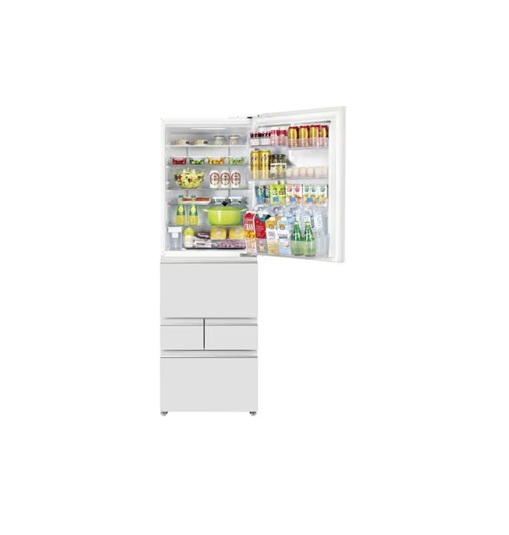 全国設置無料 アクア 冷蔵庫 AQR-S40A | AQUA 401L 右開き 5ドア 幅60cm 真ん中野菜室 大容量冷凍室 LED庫内灯 AQR-の画像