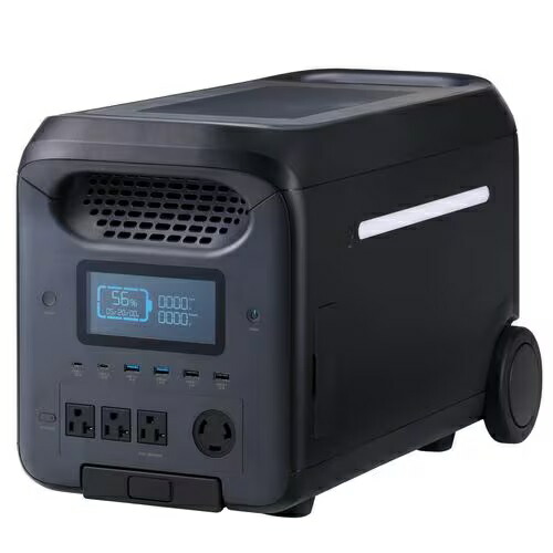 �G���R�� �|�[�^�u���o�b�e���[ DE-PS2500PBK | Elecom DEPS2500PBK �����_�S �|�[�^�u���o�b�e���[ 2560Wh �u��