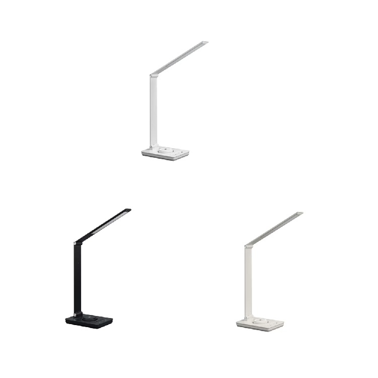 �W�F���g�X LED�f�X�N�X�^���h DK-R116 | GENTOS Qi2���ڃf�X�N���C�g �z���C�g �A�C�{���[ �u���b�N