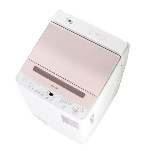 SHARP 洗濯機 ES-GE7E-W 7kg 2020年製 家電 C233 標準設置対応付】シャープ全自動洗濯機 7.0kg ホワイト系ES-GE7E
