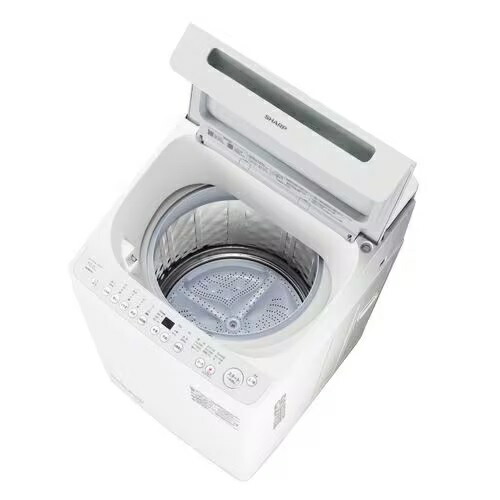 取付無料！SHARPインバーター搭載おしゃれホワイトインテリア7kg洗濯機！ シャープ洗濯機のおすすめ人気商品一覧 通販 - Yahoo!ショッピング