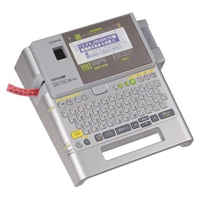�L���O�W�� ���x�����C�^�[ SR750 | SR750 �e�v�� �ҏW�@�\ �o�b�N���C�g�t����^�t�� 36mm���e�[�v �\�����͋@�\ �l�C �R���p�N�g