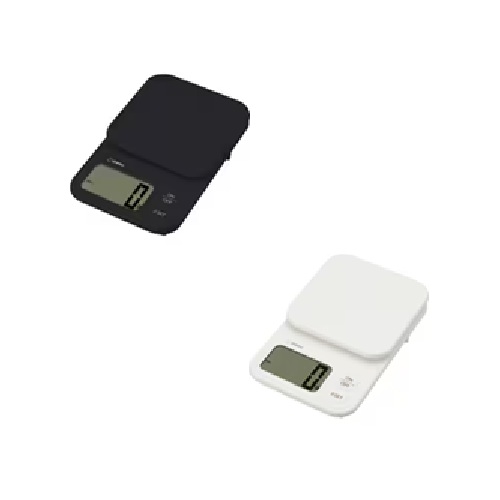 ドリテック キッチンスケール KS-839 | DRETEC デジタルスケール エクレ 3kg ブラック KS839 ホワイト ブラック