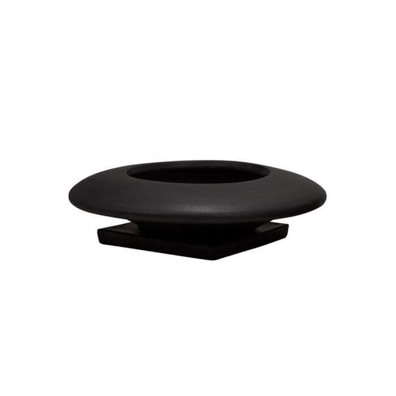 クラウディア S 白 黒 ホワイト ブラック マット ポット 陶器 シンプル 無地 プランター 植木鉢 受け皿付き 受皿付き おしゃれ お洒落 オシャ