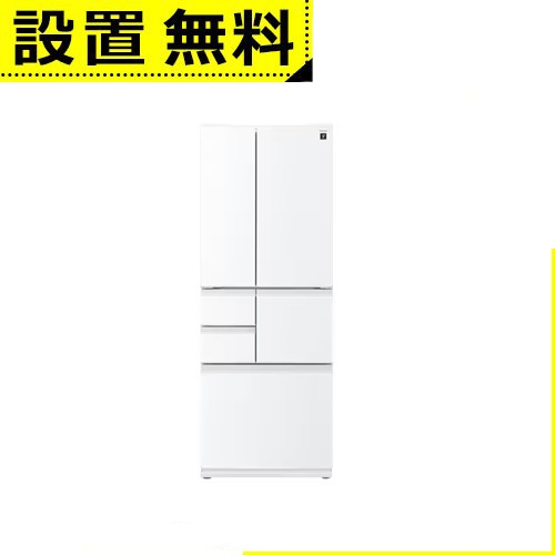 �S���ݒu���� �V���[�v �①�� SJ-FF50R | SHARP 502L �ω��J�� 6�h�A ��68.5cm �v���Y�}�N���X�^�[ ��e�ʗⓀ�� �ቺ�V