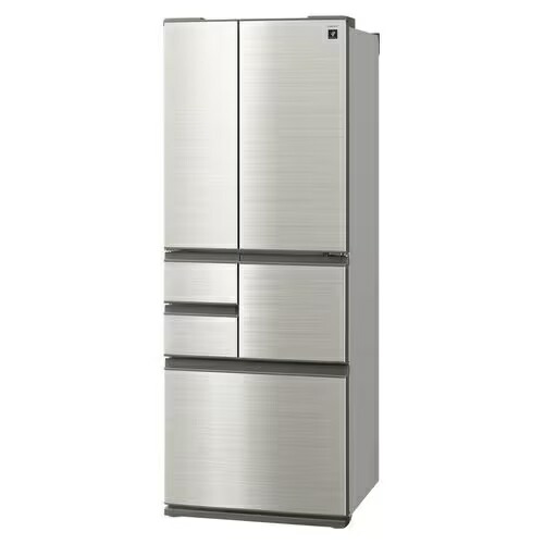 送料込　プラズマクラスター　冷蔵庫 シルバー コンパクト　SHARP シャープ プラズマクラスター 冷蔵庫 SHARP（家電）（色：シルバー系）の