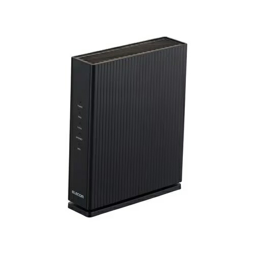 �G���R�� WiFi ���[�^�[ WRC-X1500GS2-B | elecom Wi-Fi 6 IPv6�Ή� �u���b�N