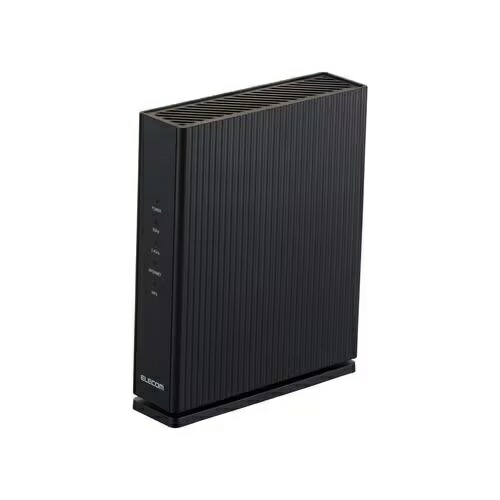 �G���R�� WiFi ���[�^�[ WRC-X1800GS2-B | elecom Wi-Fi 6 IPv6�Ή� Win mac iPad�Ή� �u���b�N