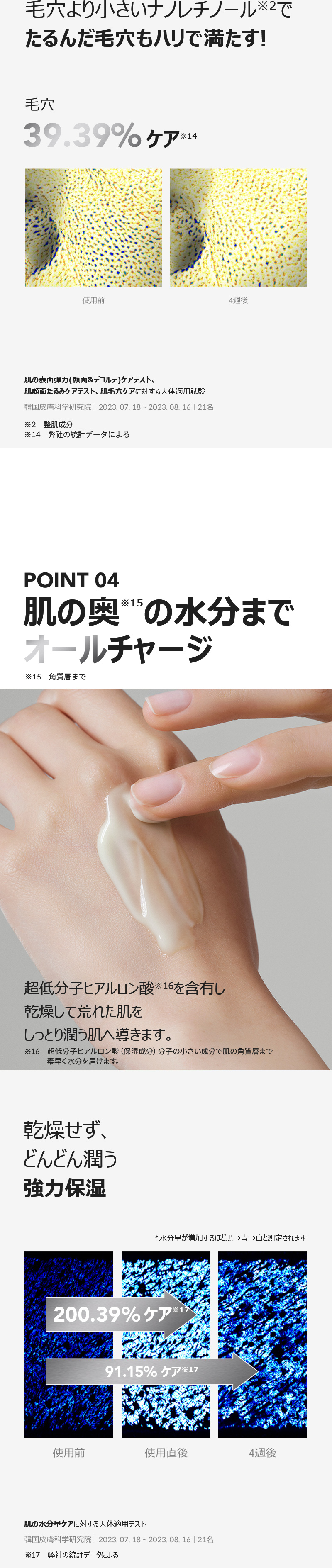 ヒアルロン酸保湿