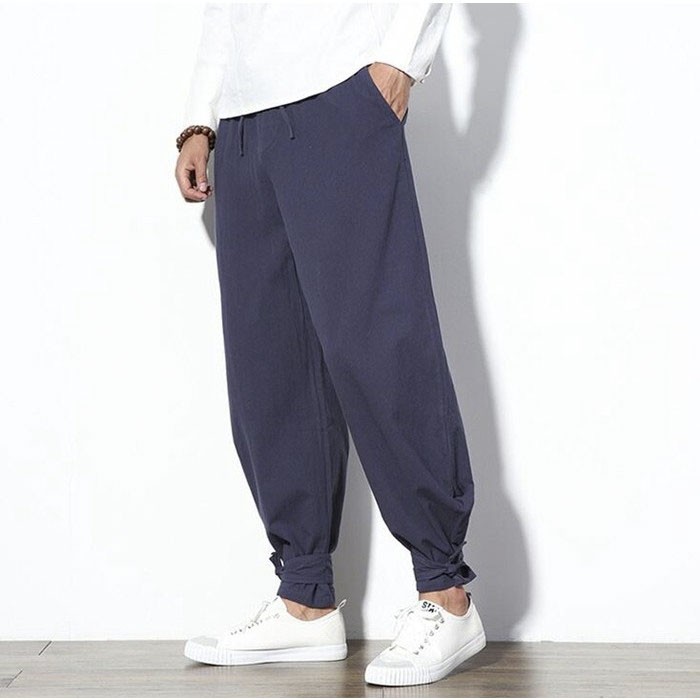 サルエルパンツ ワイドパンツ パンツ メンズ ジョガーパンツ 無地 ボトムス サルエル ハイウエスト 春夏 カジュアル ゆったり 父の日 国内配送