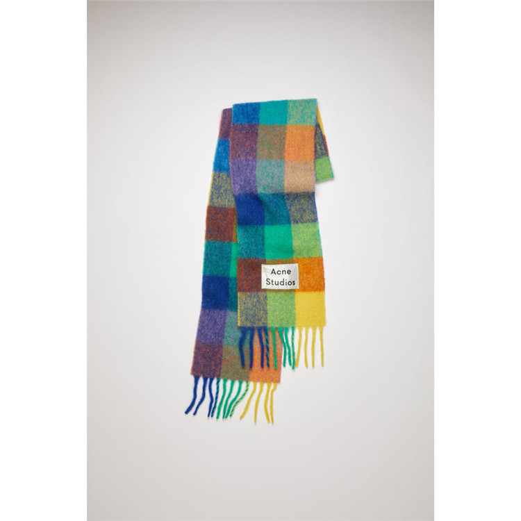 Acne Studios アクネ ストゥディオズ チェックスカーフ マフラー ...