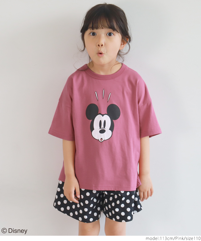 新素材新作 Tシャツ トップス 子供服 女の子 110 ディズニー tdh