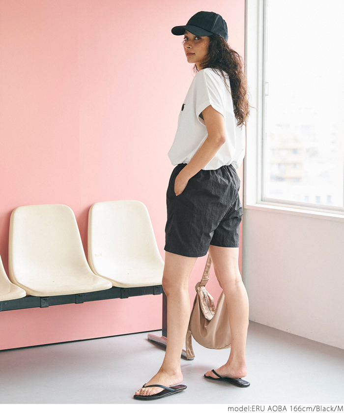 coca ショートパンツ レディース ナイロン 撥水加工 半ズボン coca ショートパンツ レディース ナイロン 撥水加工 半ズボン