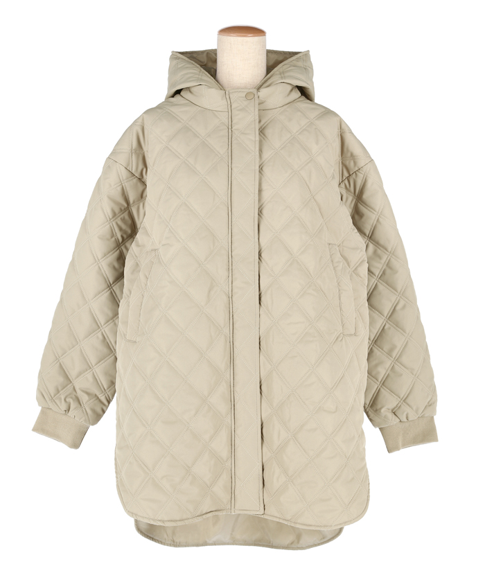 coca セール☆5990円→2990円 キルティングフードコート