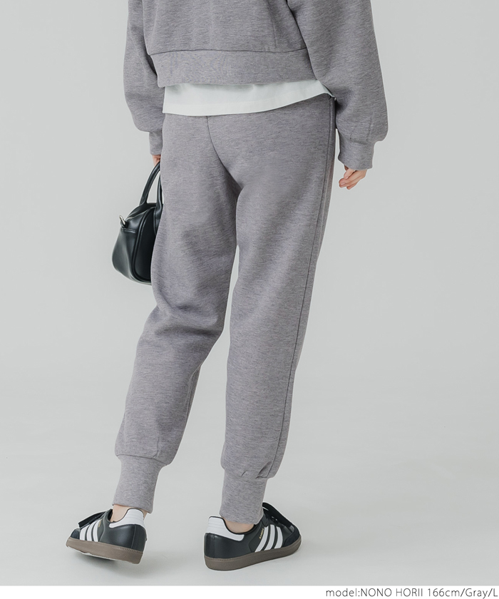 coca 裏起毛 ピンタックジョガーパンツ レディース メール便不可 24aw 