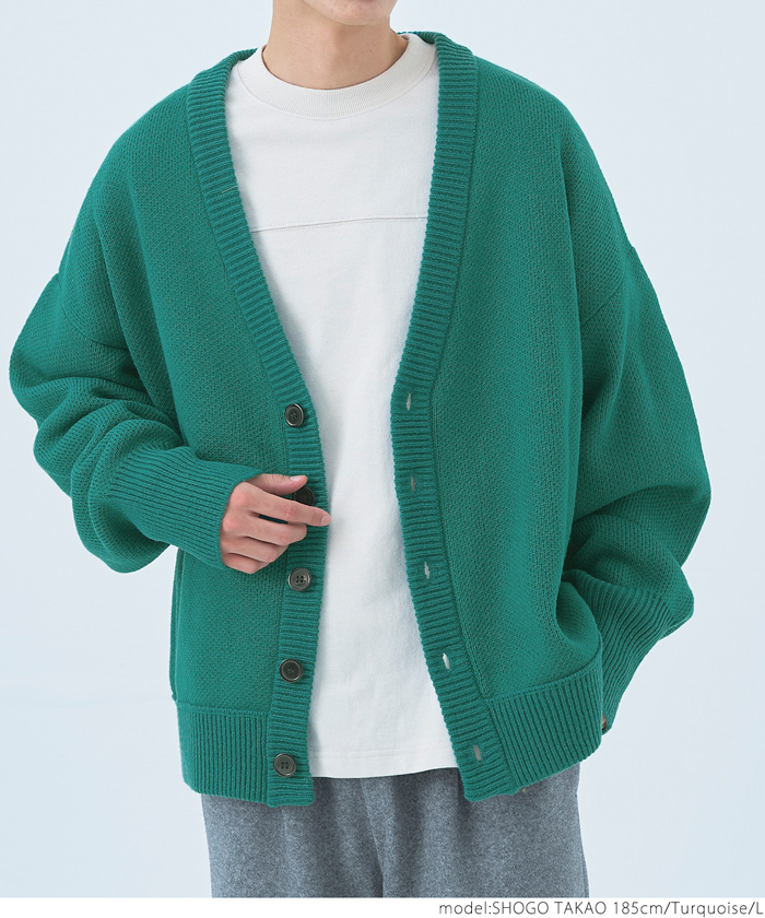 coca セール☆2990円→990円 オーバーカーディガン メンズ
