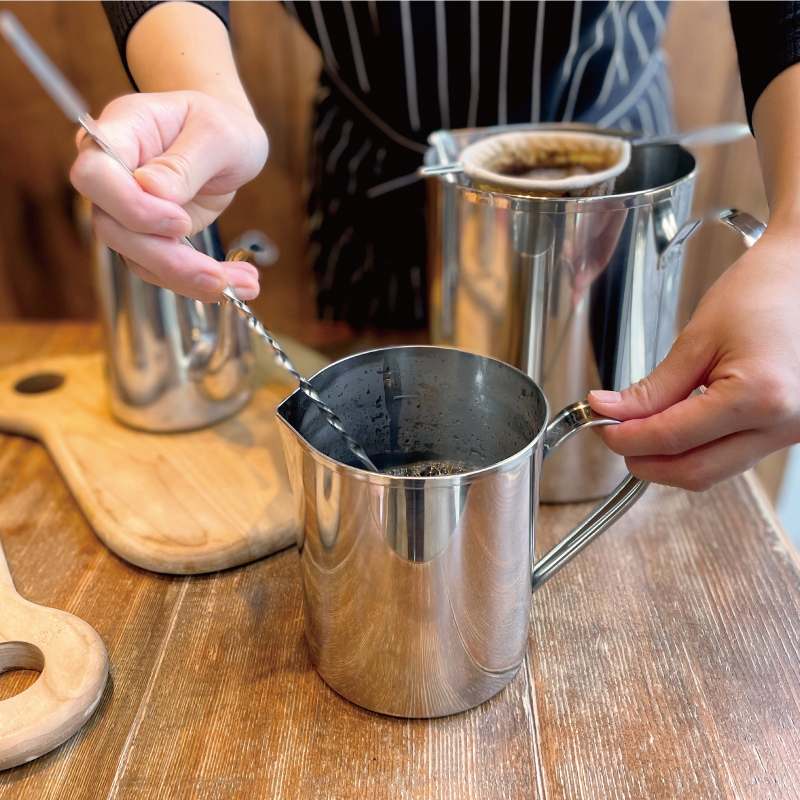 コーヒー 珈琲 コーヒーグッズ / 日東金属工業 ステンレスビーカー １