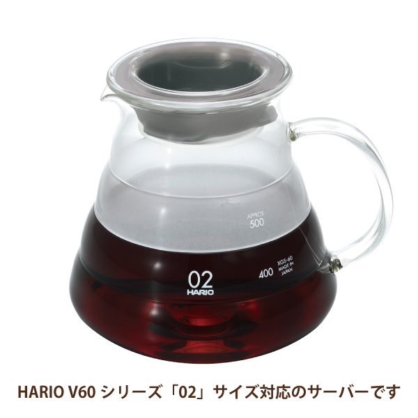 コーヒー HARIO  (ハリオ) V60 グラスサーバー600クリア おしゃれ｜cocktail-do｜02