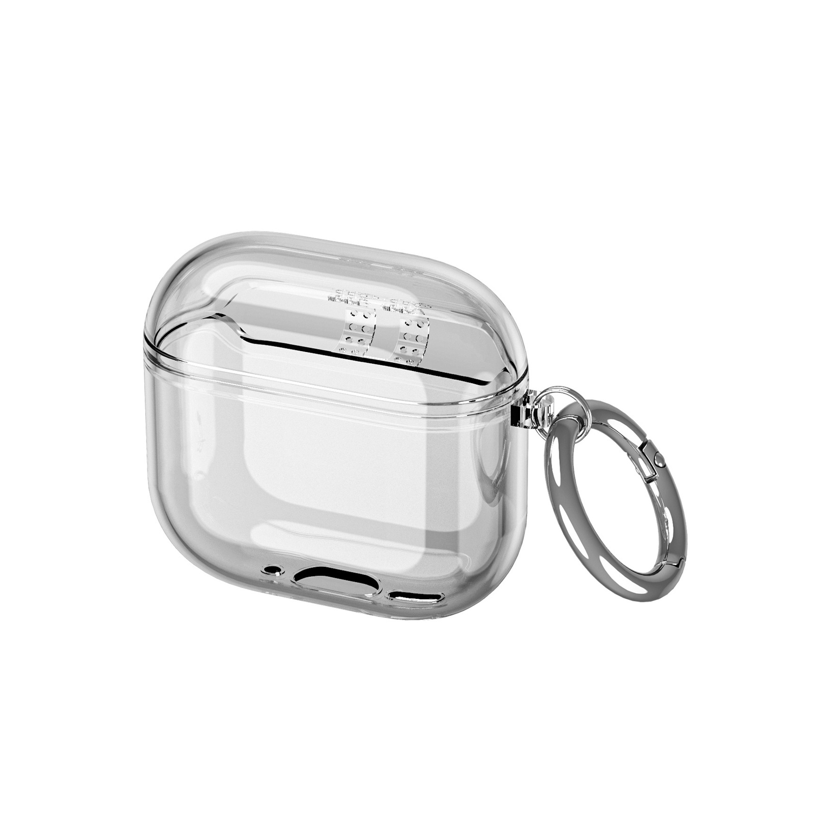 【保証残】AirPods 第4世代　クリアケース付・ノイキャン非対応モデル Apple Apple Airpods4 第4世代 2024モデル ケース カバー TPU素材 高