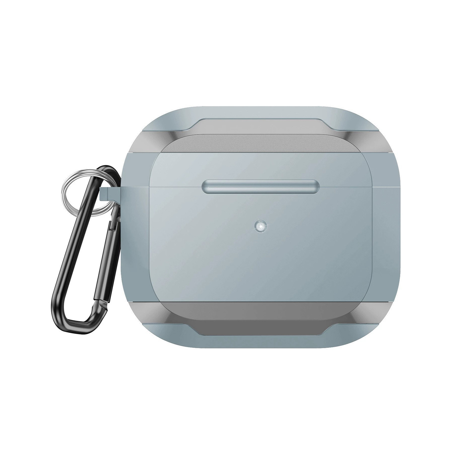 Apple airpods4 第4世代 2024モデル用のケース TPU+アルミ合金