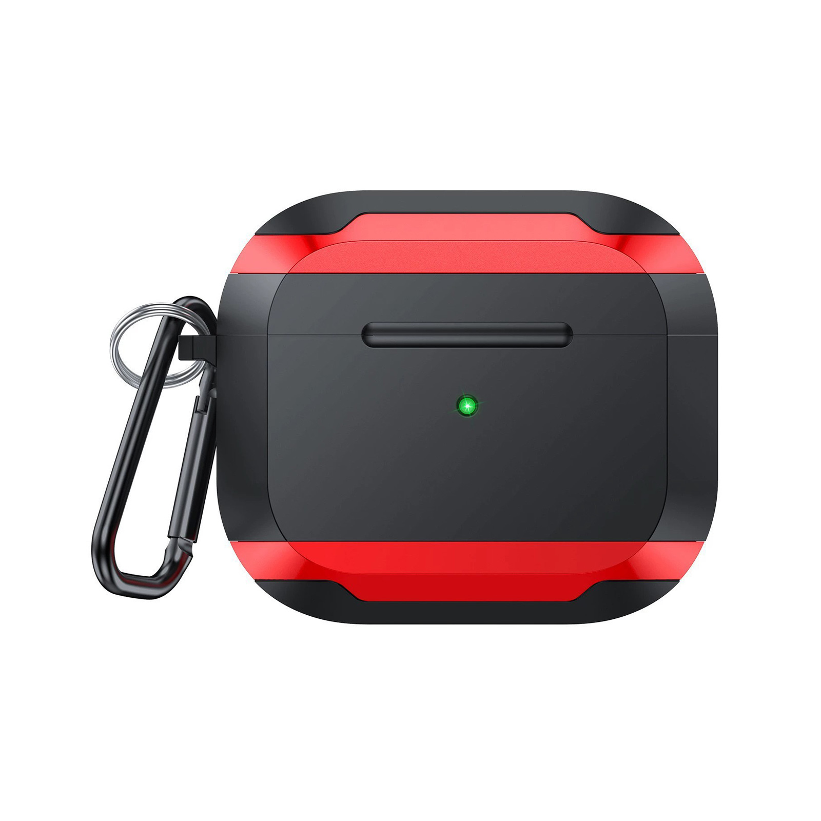 Apple airpods4 第4世代 2024モデル用のケース TPU+アルミ合金