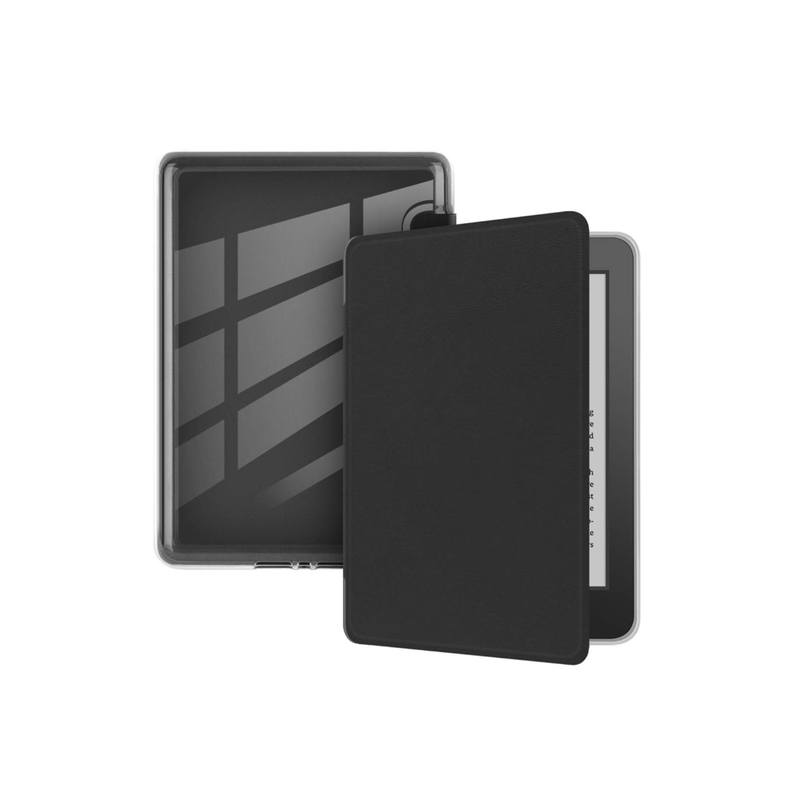 キンドル Kindle 6インチ 2024モデル用のスタンド機能 ブック型 便利