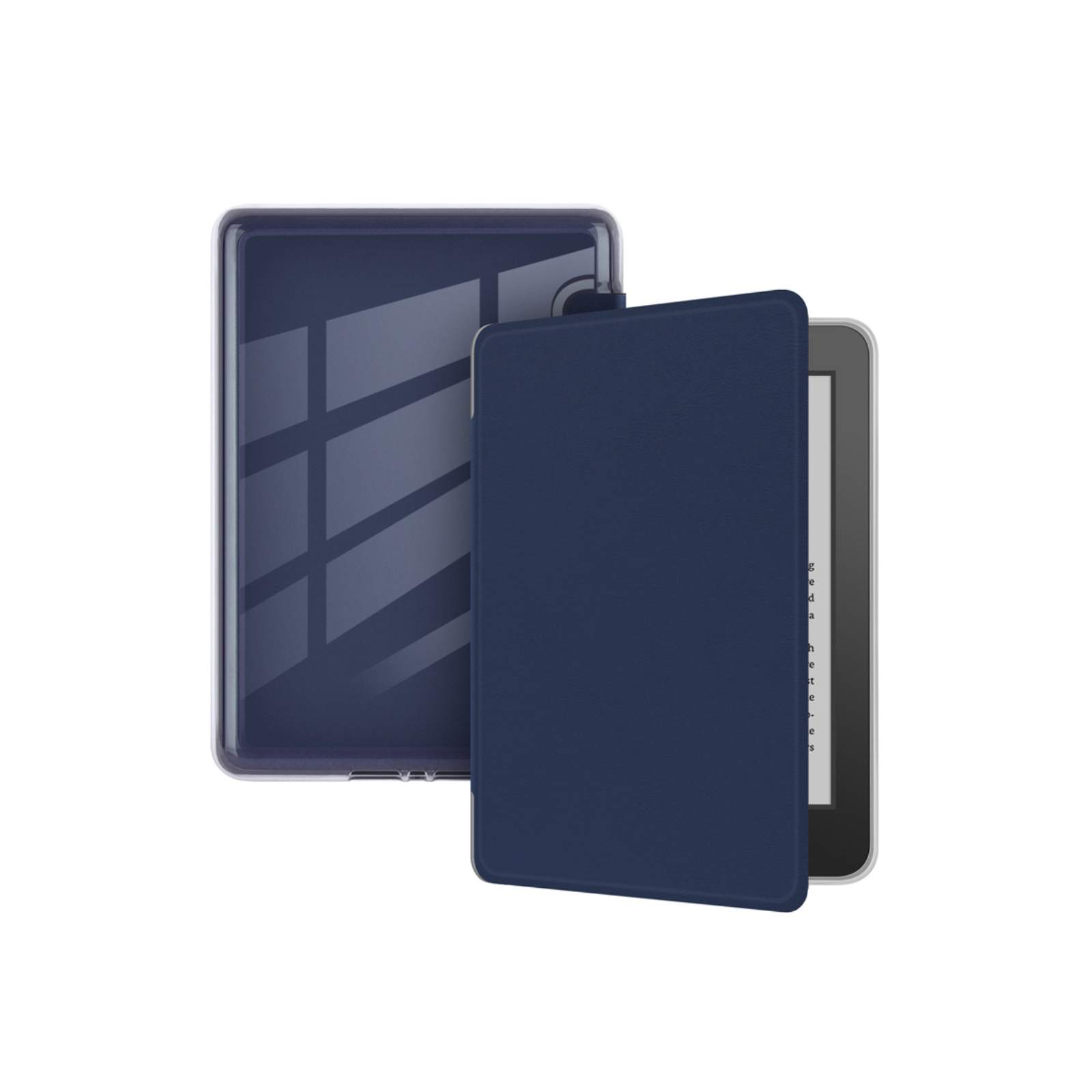 キンドル Kindle 6インチ 2024モデル用のスタンド機能 ブック型 便利