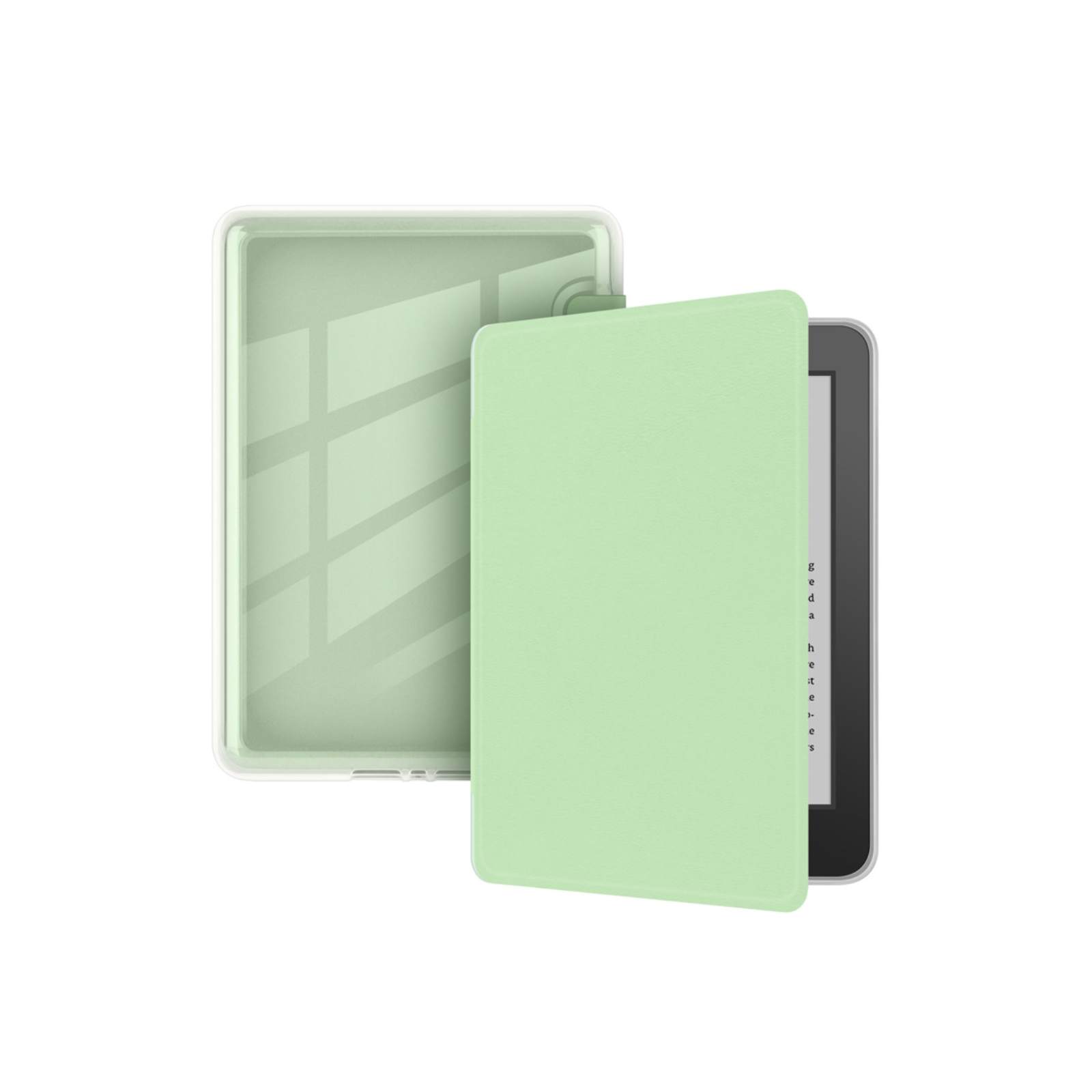 キンドル Kindle 6インチ 2024モデル用のスタンド機能 ブック型 便利