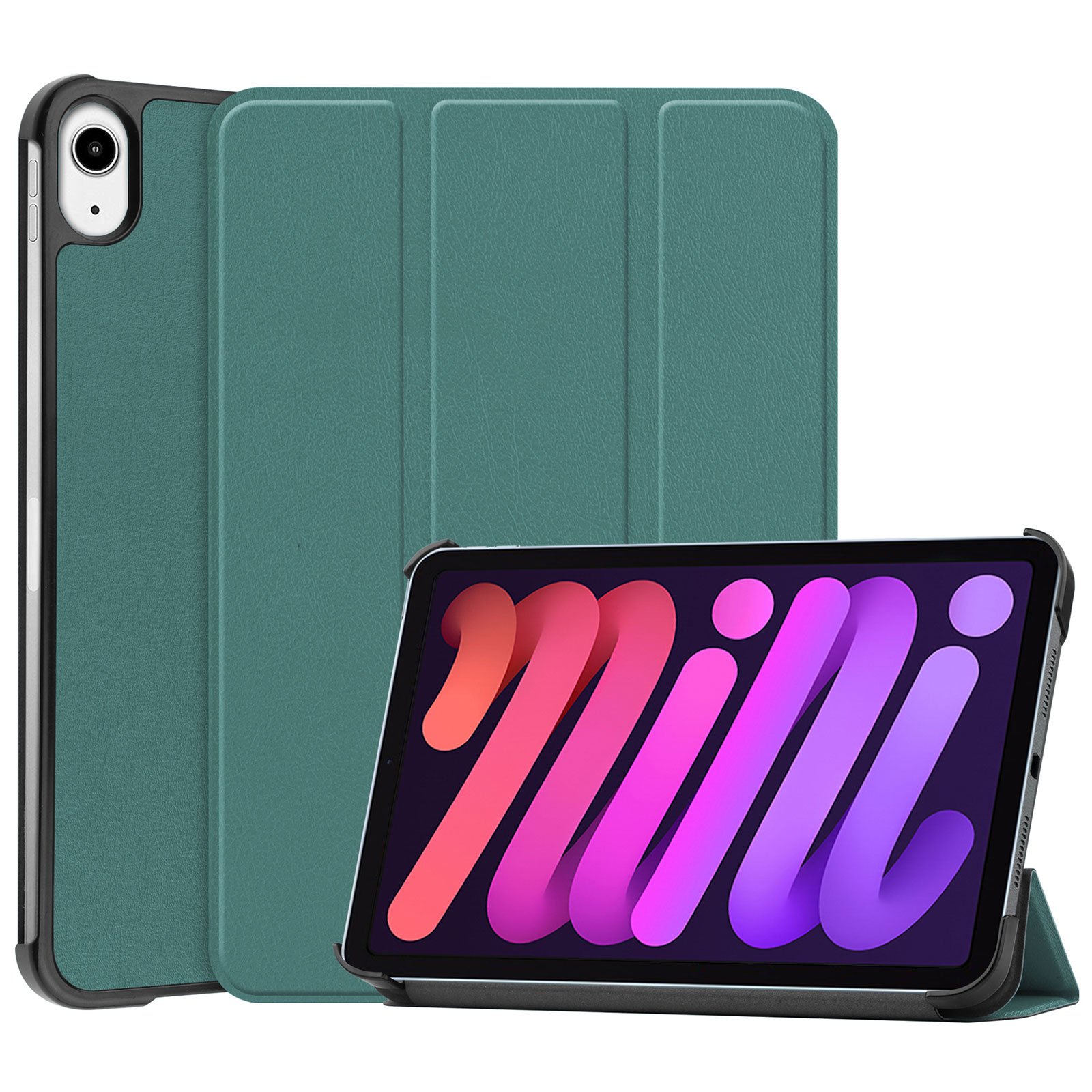 Apple iPad mini 7 2024モデル ケース 手帳型 カバー PC+PUレザー製 人気 おすすめ スタンド機能 Pencil Proの充電に対応 アイパッド ミニ 第7世代 カバー | iPad | 03