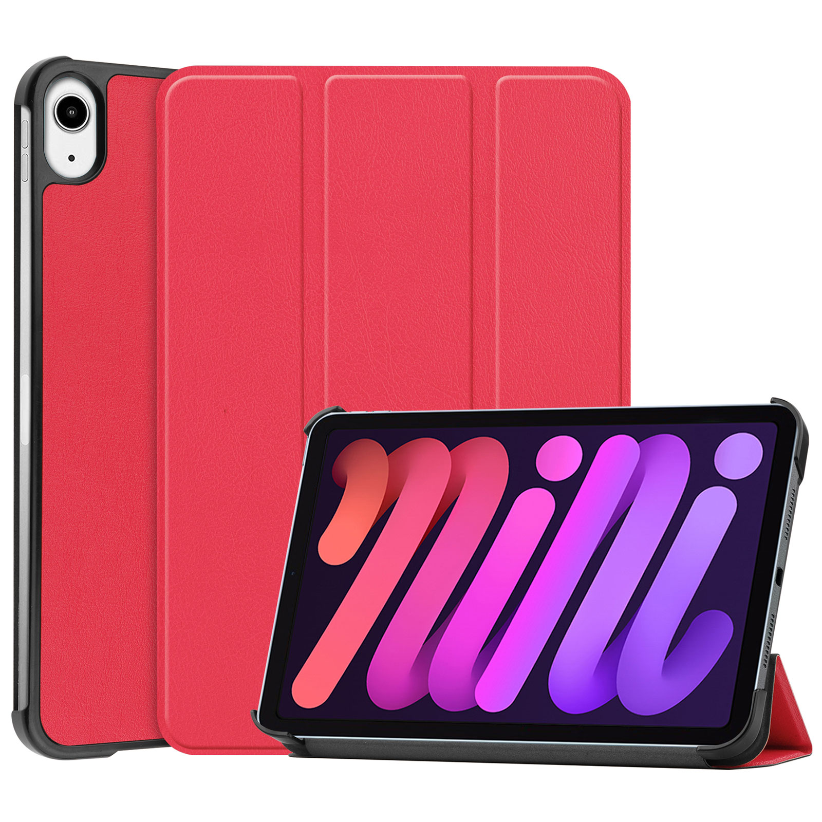 Apple iPad mini 7 2024モデル ケース 手帳型 カバー PC+PUレザー製 人気 おすすめ スタンド機能 Pencil Proの充電に対応 アイパッド ミニ 第7世代 カバー | iPad | 05