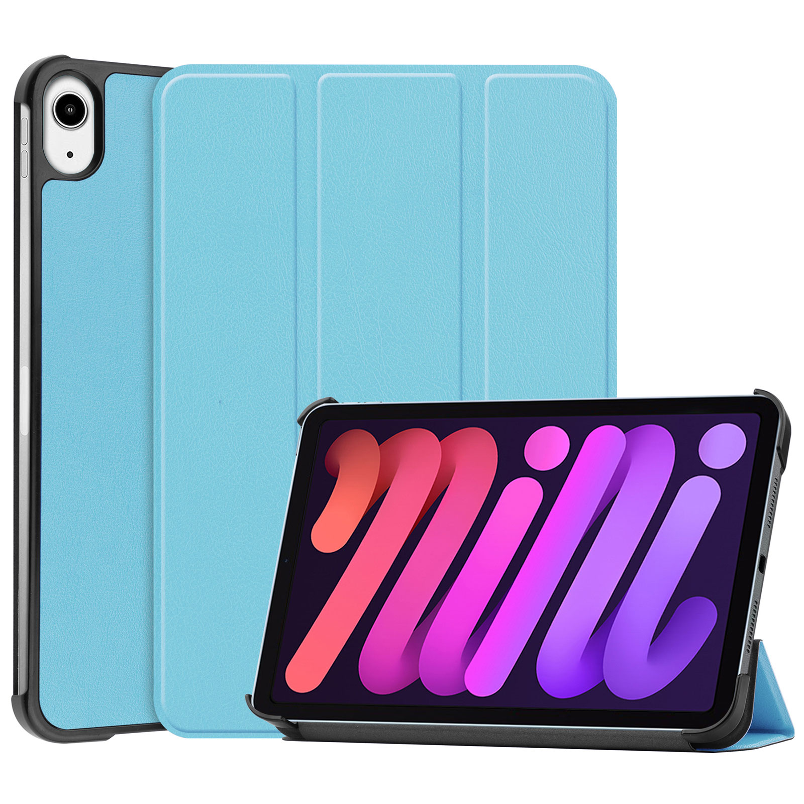 Apple iPad mini 7 2024モデル ケース 手帳型 カバー PC+PUレザー製 人気 おすすめ スタンド機能 Pencil Proの充電に対応 アイパッド ミニ 第7世代 カバー | iPad | 07