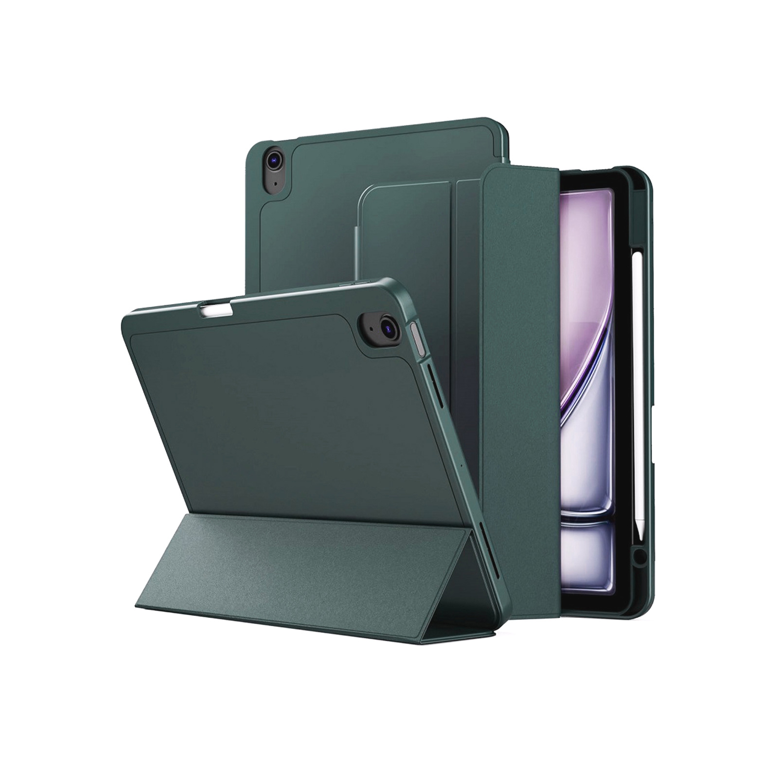 Apple アップル アイパッド 11型 (A16チップ)用のケース TPU&PUレザー
