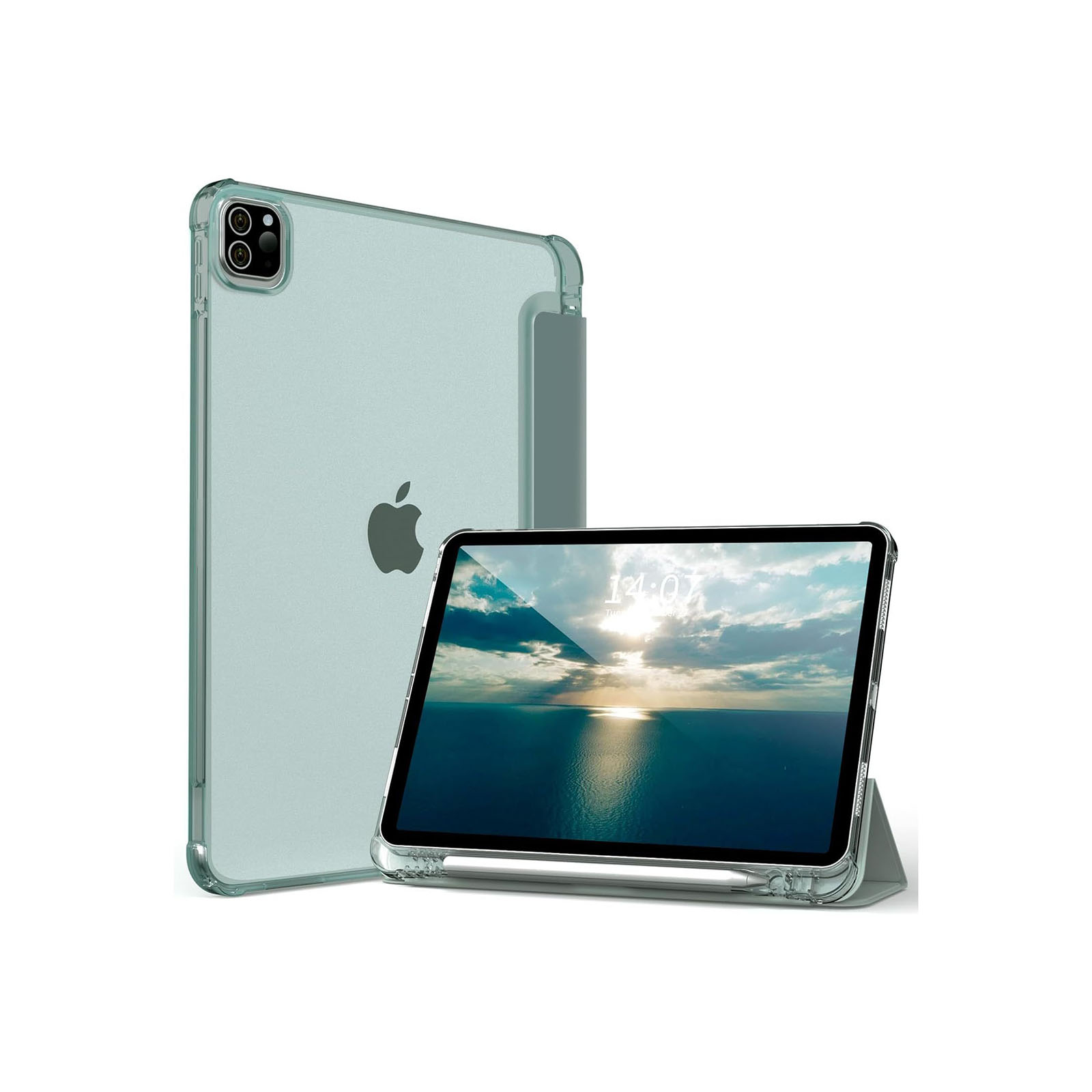 アップル Apple iPad Pro 11インチ 第5世代 2024モデル ケース カバー 薄型 オートスリープ 手帳型カバー Pencil収納機能 ペンシル収納 スタンド機能｜coco-fit2018｜05