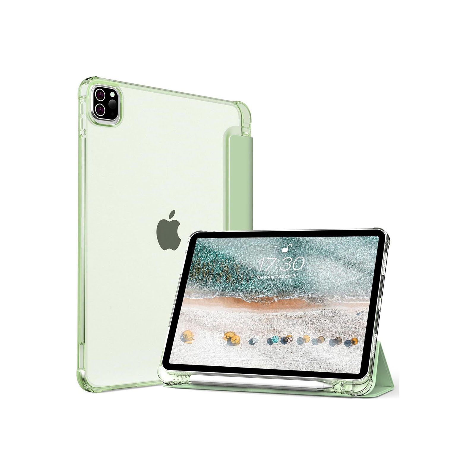 アップル Apple iPad Pro 11インチ 第5世代 2024モデル ケース カバー 薄型 オートスリープ 手帳型カバー Pencil収納機能 ペンシル収納 スタンド機能｜coco-fit2018｜04