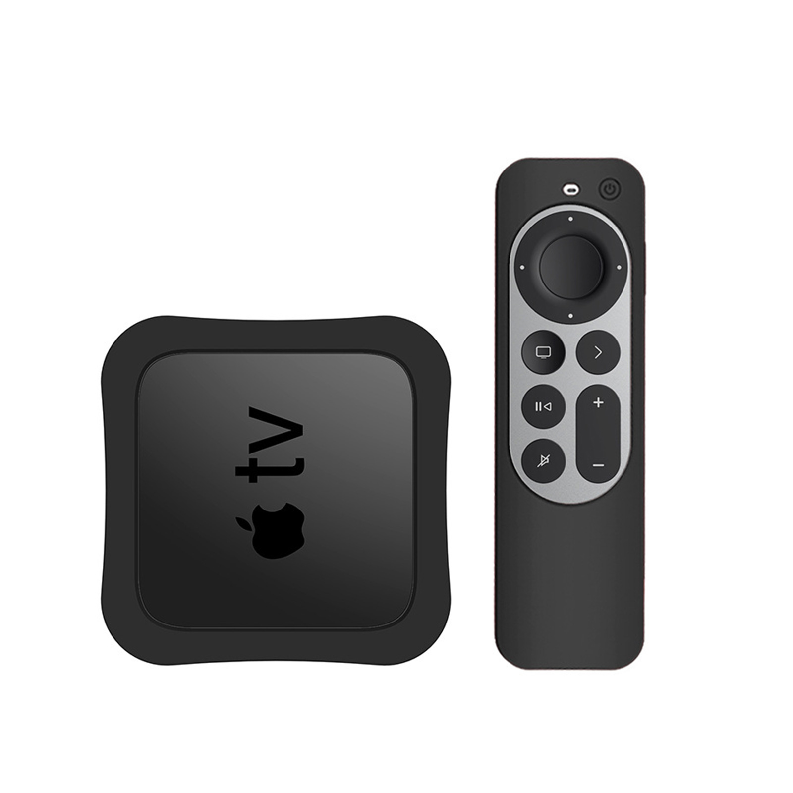 Apple TV 4K (2021モデル) (2022モデル) アップル TV 4K 2021モデル / 2022モデル 保護カバー リモコンカバー  シリコン ケース 軽量 滑りとめ 衝撃吸収