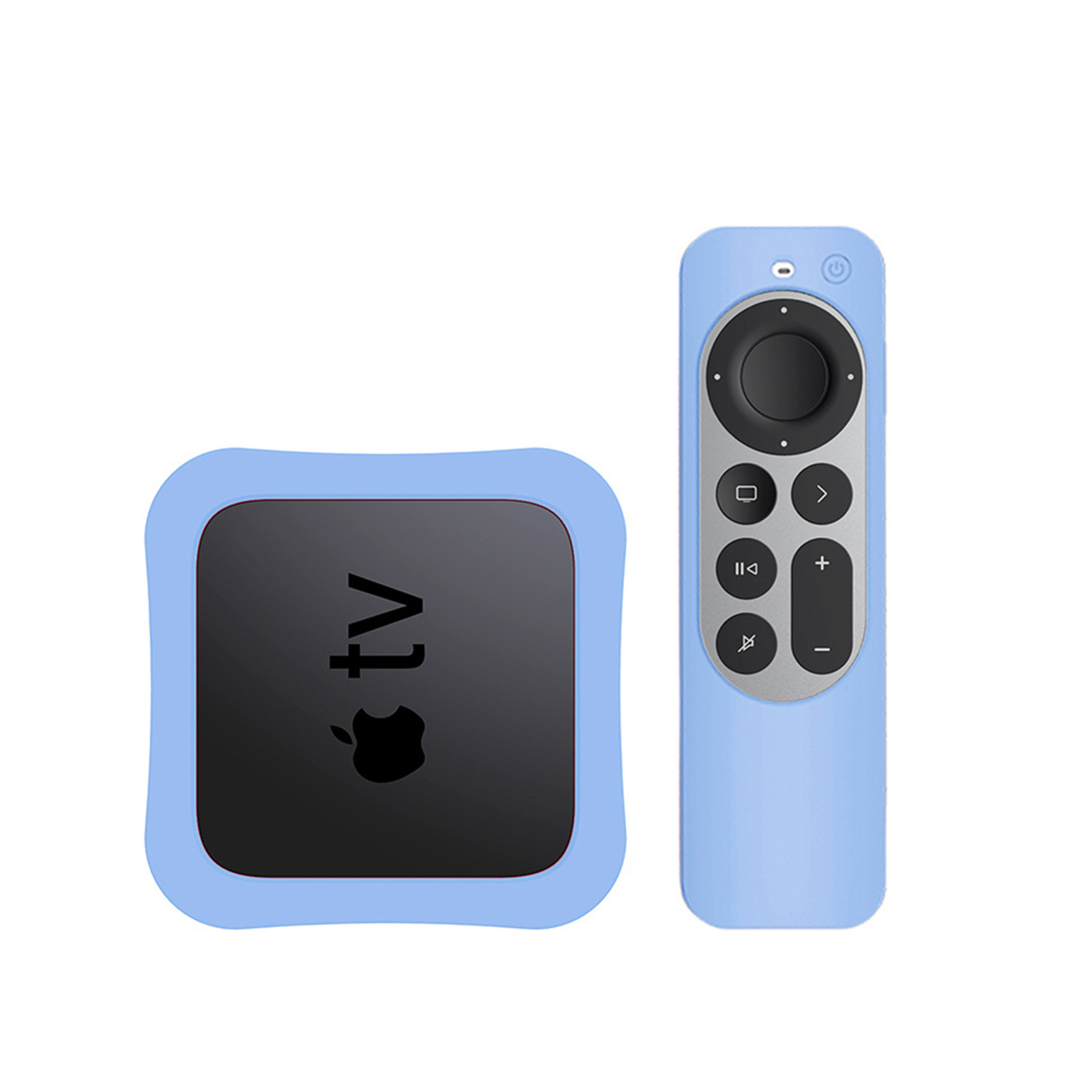 Apple TV 4K (2021モデル) (2022モデル) アップル TV 4K 2021モデル / 2022モデル 保護カバー リモコンカバー  シリコン ケース 軽量 滑りとめ 衝撃吸収