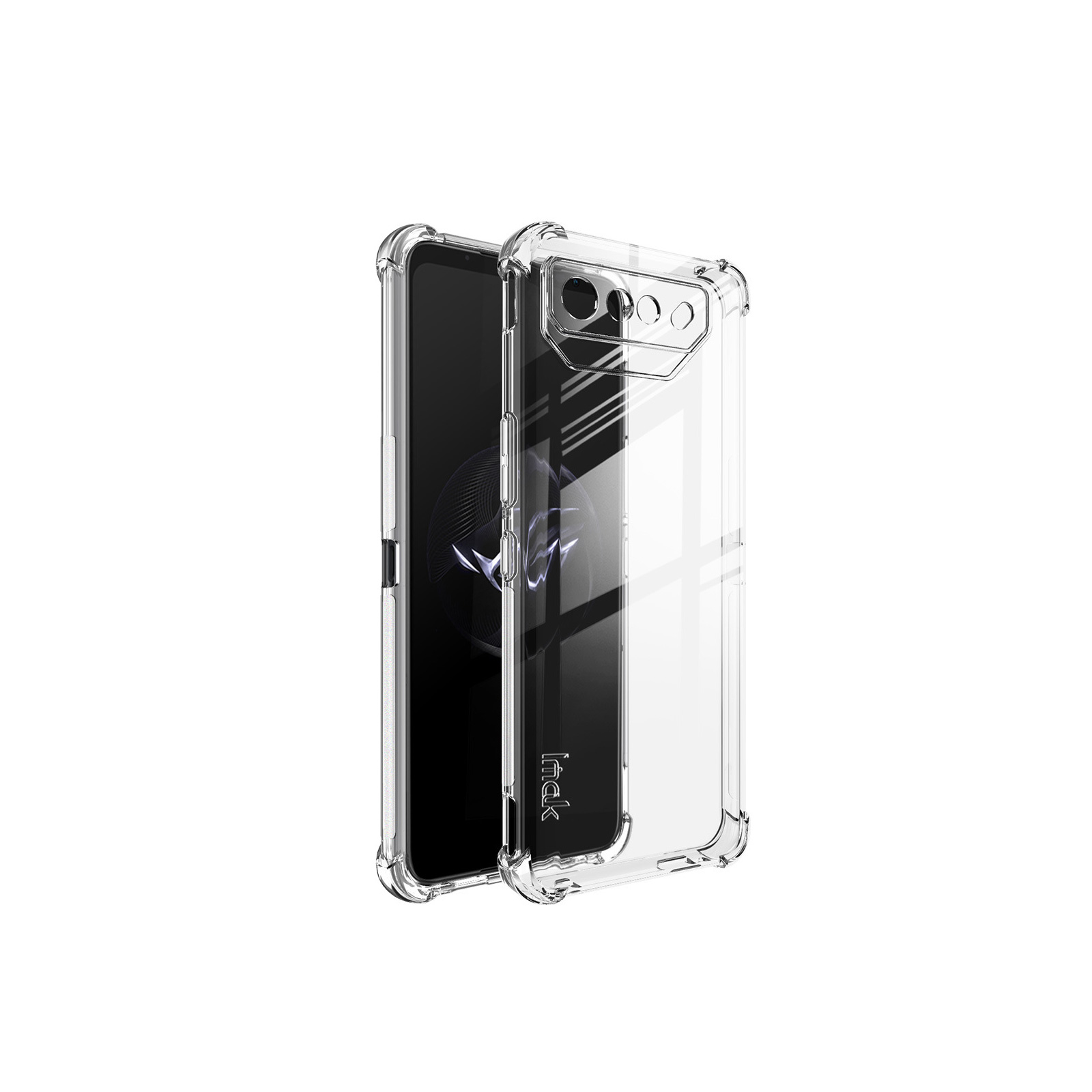 ASUS ROG Phone 7 7 Pro 7 Ultimate クリア ソフト ケース おしゃれ CASE 衝撃に強い  TPU素材 カッコいい  耐衝撃カバー 持ちやすい 人気 透明 背面カバー｜coco-fit2018｜02