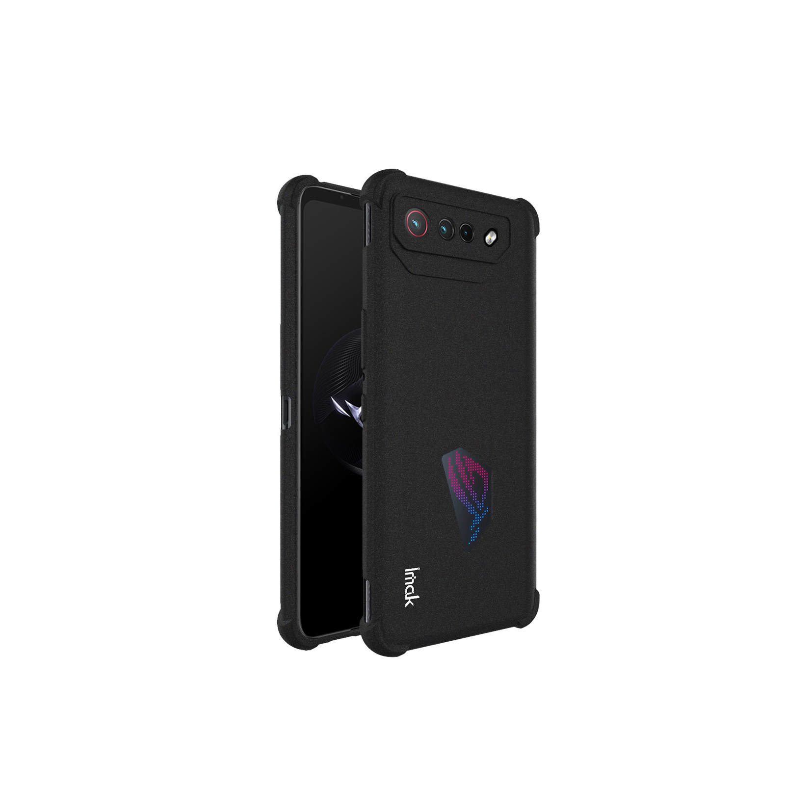 ASUS ROG Phone 7 7 Pro 7 Ultimate ソフト ケース おしゃれ CASE 衝撃に強い  TPU素材 カッコいい  耐衝撃 衝撃防止 持ちやすい 人気 マット感 背面カバー｜coco-fit2018｜02