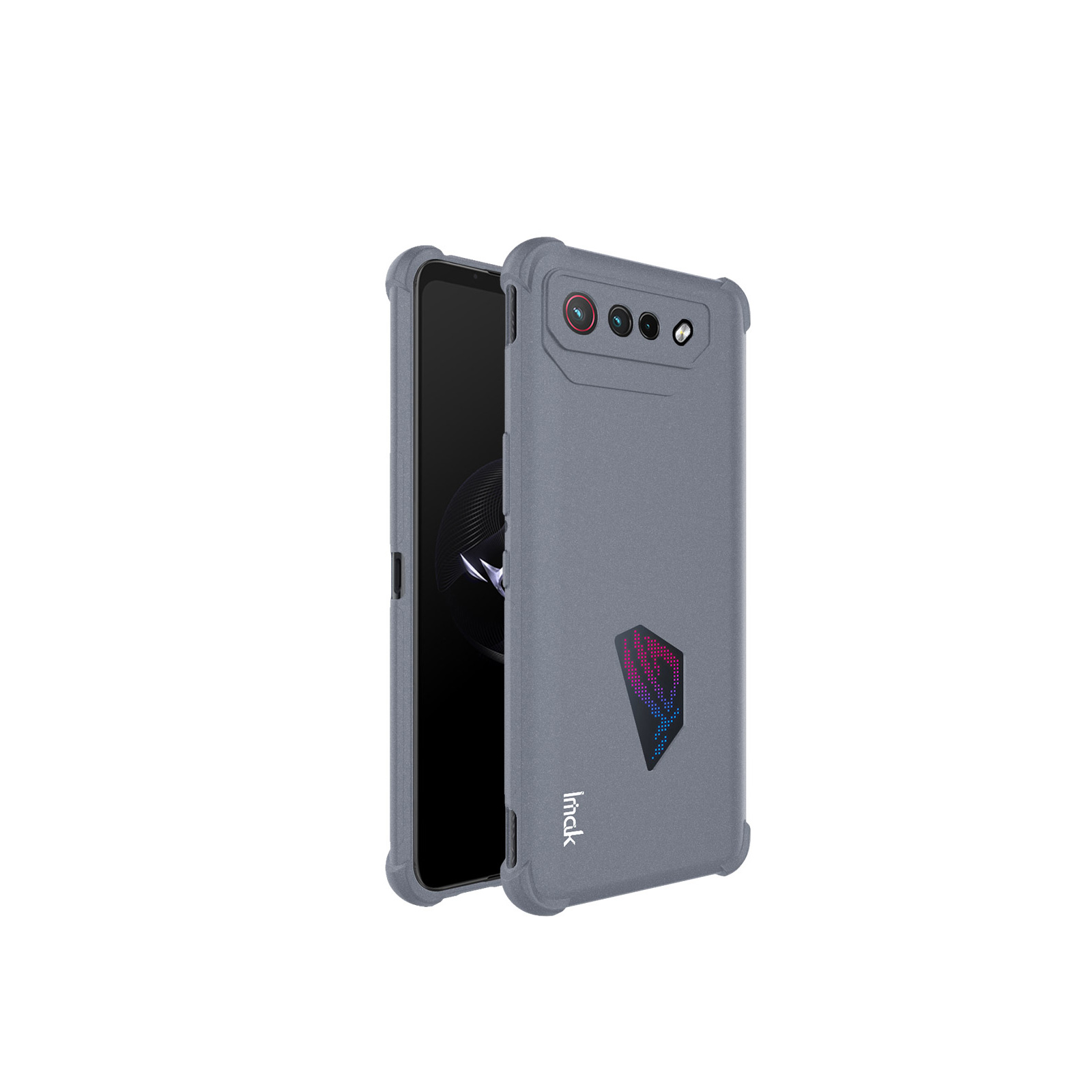 ASUS ROG Phone 7 7 Pro 7 Ultimate ソフト ケース おしゃれ CASE 衝撃に強い  TPU素材 カッコいい  耐衝撃 衝撃防止 持ちやすい 人気 マット感 背面カバー｜coco-fit2018｜03