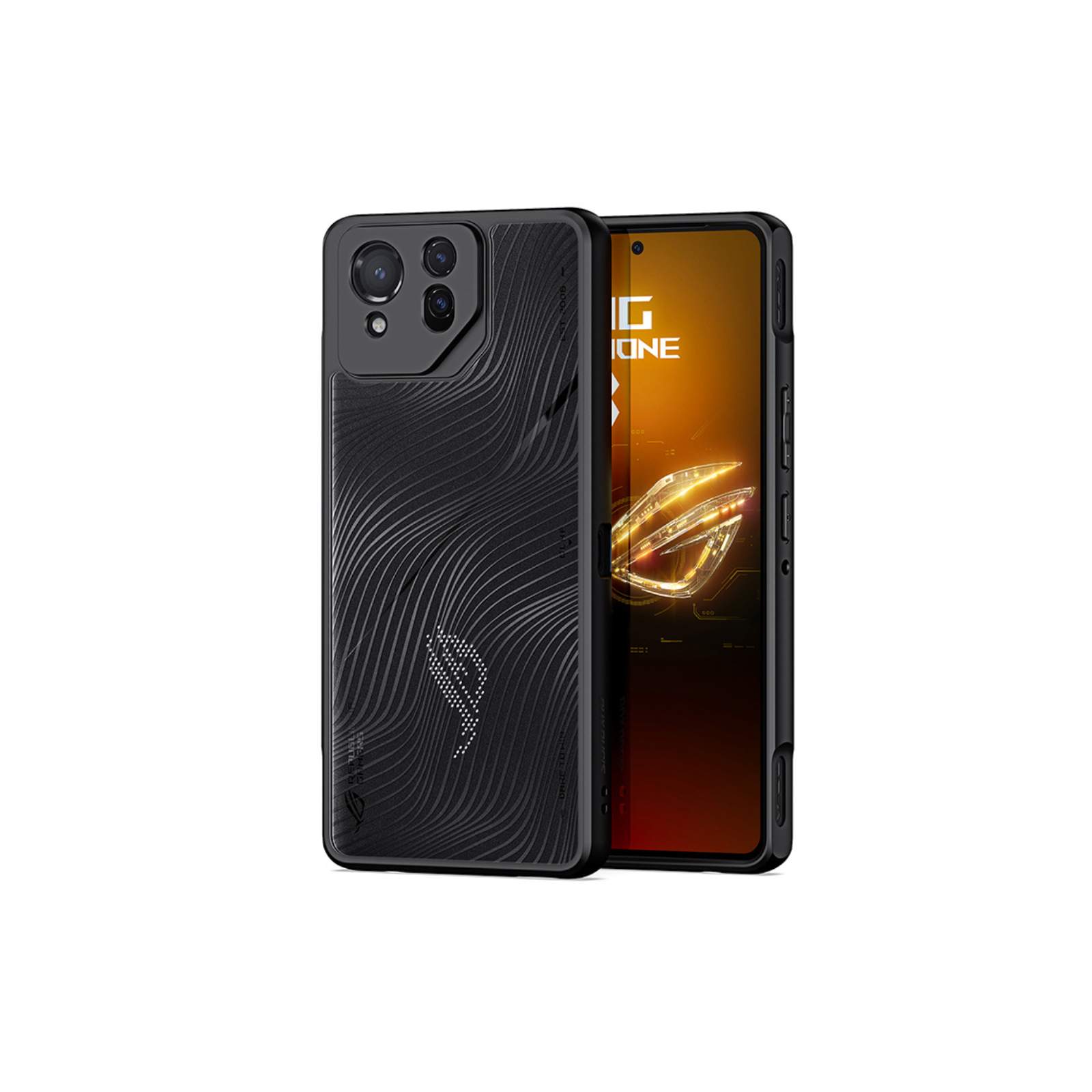 アスース ASUS ROG Phone 8/8 PRO ケース スマートフォンカバー PC&TPU素材 耐衝撃 高級感があふれ 人気 背面カバー 強化ガラスフィルム おまけ付き｜coco-fit2018｜02