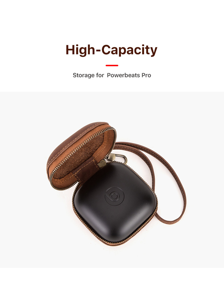 ビーツ Powerbeats プロ2 Beats Pro 2用 高級PUレザー素材のケースと