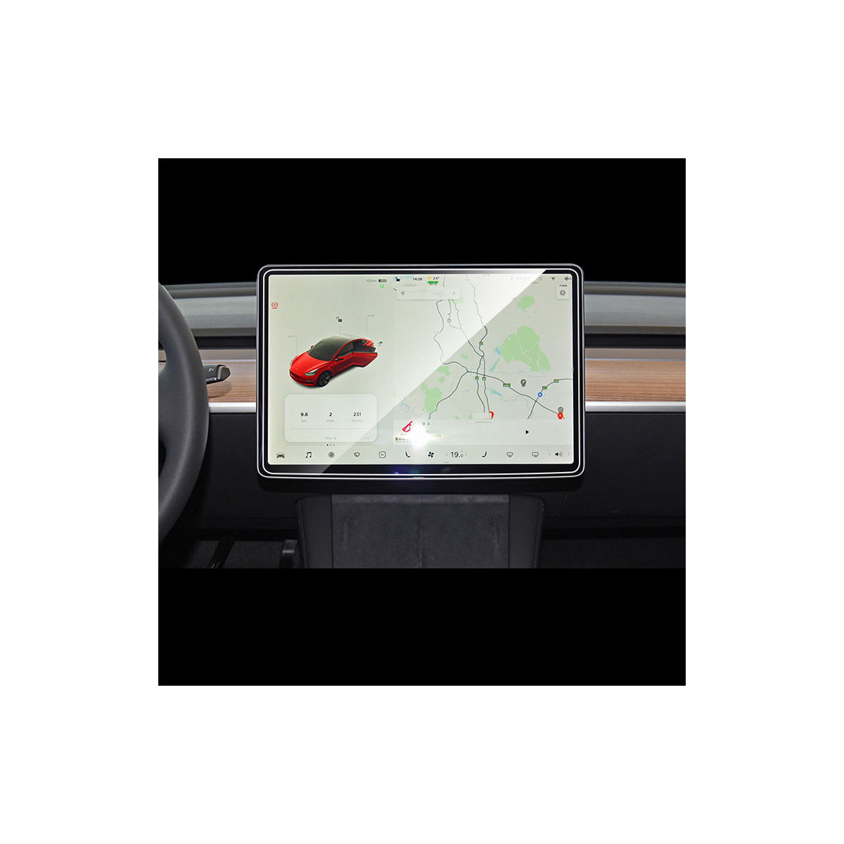 テスラ model 3 19-22年モデル/model Y 19-24年モデル S X カーナビ 